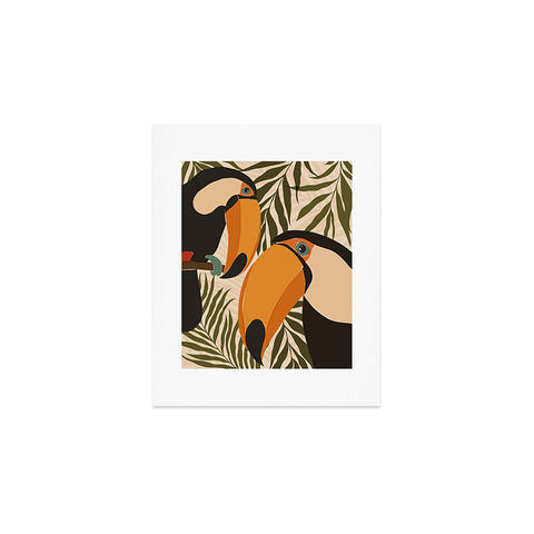 Cuss Yeah Designs Tropical Toucans Art Print