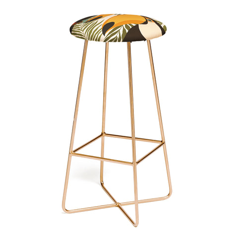 Cuss Yeah Designs Tropical Toucans Bar Stool