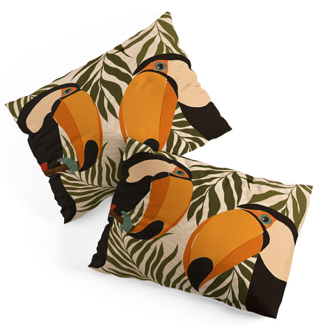 Cuss Yeah Designs Tropical Toucans Pillow Shams