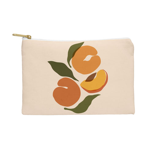 Cuss Yeah Designs Yellow Peaches Pouch