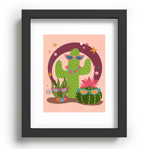 Cynthia Haller Cactus fiesta Recessed Framing Rectangle