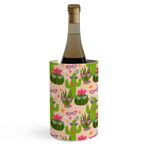Cynthia Haller Cactus fiesta Wine Chiller