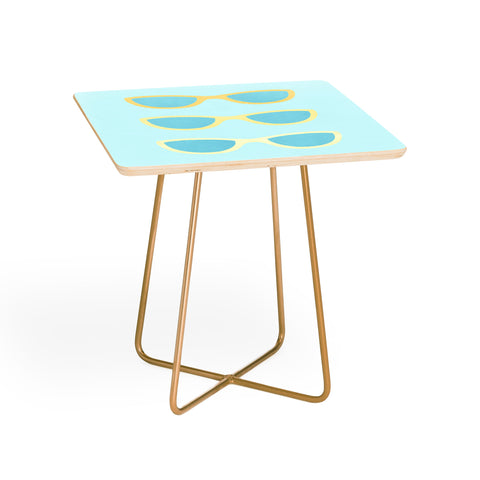Cynthia Haller Yellow and blue retro sunglass Side Table