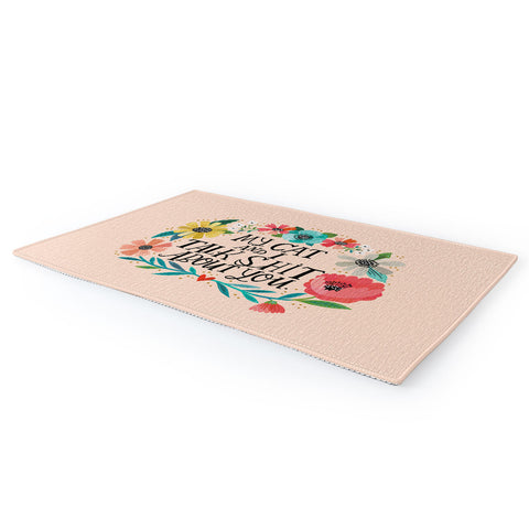 CynthiaF My Cat and I Talk Shit About You Area Rug