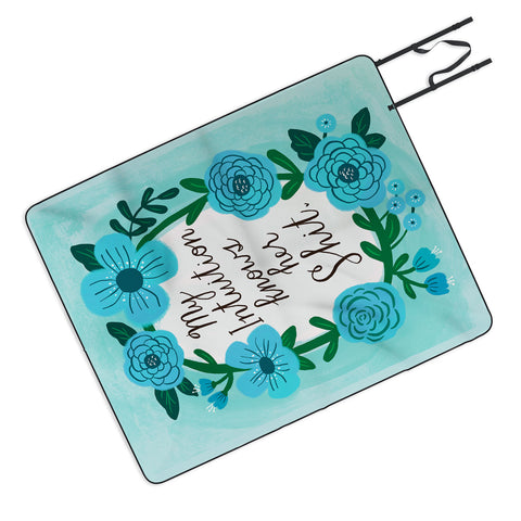 CynthiaF My Intuition Knows her Shit Picnic Blanket