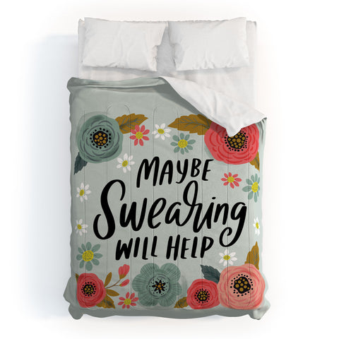 CynthiaF Pretty NotSoSwery Maybe Comforter