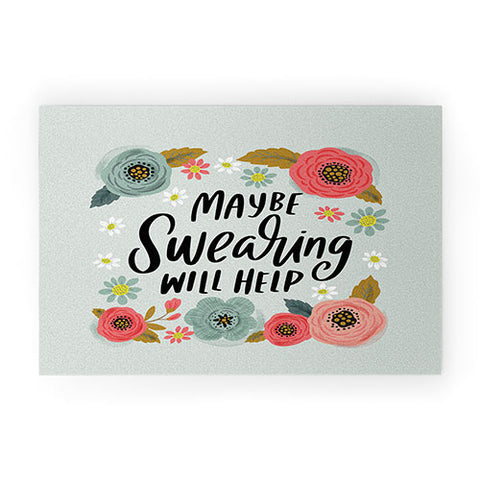 CynthiaF Pretty NotSoSwery Maybe Welcome Mat