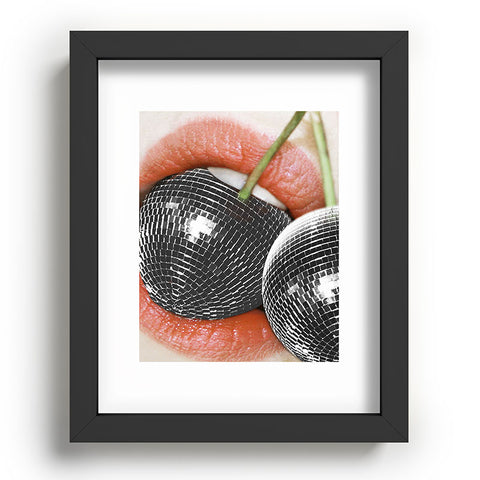 Dagmar Pels BITE me Disco Cherry Lips Recessed Framing Rectangle