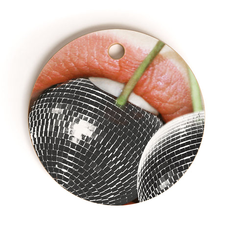 Dagmar Pels BITE me Disco Cherry Lips Cutting Board Round
