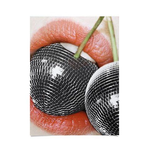 Dagmar Pels BITE me Disco Cherry Lips Poster