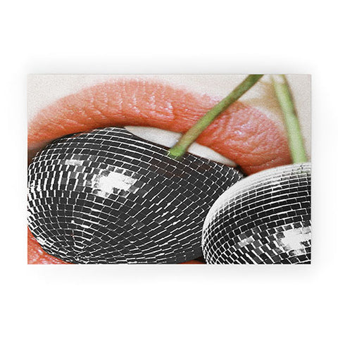 Dagmar Pels BITE me Disco Cherry Lips Welcome Mat