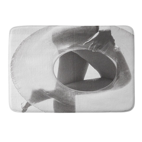 Dagmar Pels Black and White Film Photography Memory Foam Bath Mat