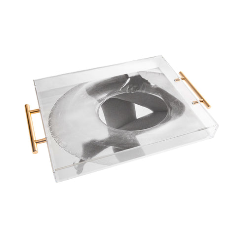 Dagmar Pels Black and White Film Photography Acrylic Tray