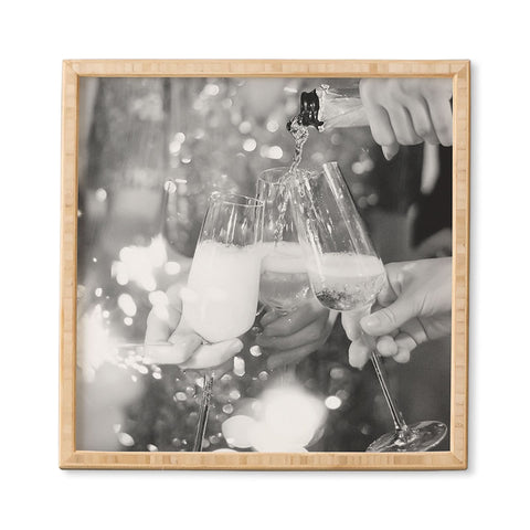 Dagmar Pels Cheers New Years Eve Party Framed Wall Art