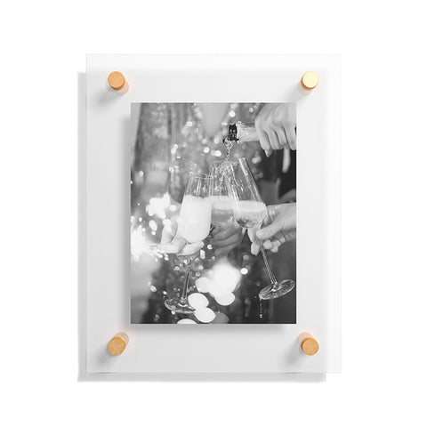 Dagmar Pels Cheers New Years Eve Party Floating Acrylic Print