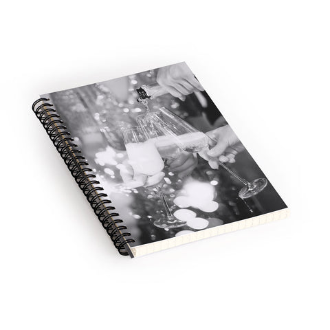 Dagmar Pels Cheers New Years Eve Party Spiral Notebook