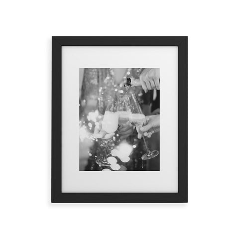 Dagmar Pels Cheers New Years Eve Party Framed Art Print