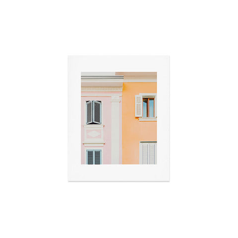 Dagmar Pels Colorful Mediterranean Building Art Print