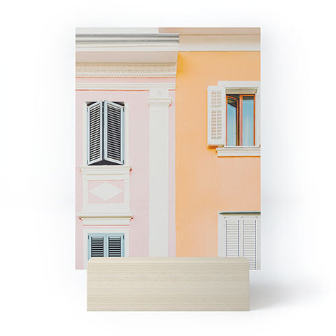 Dagmar Pels Colorful Mediterranean Building Mini Art Print