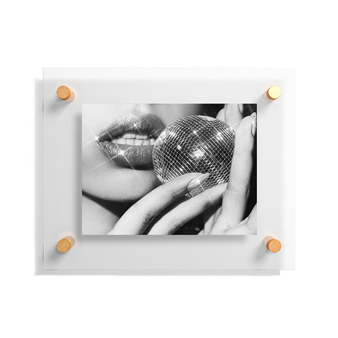 Dagmar Pels Disco Ball Spark Joy Female Floating Acrylic Print