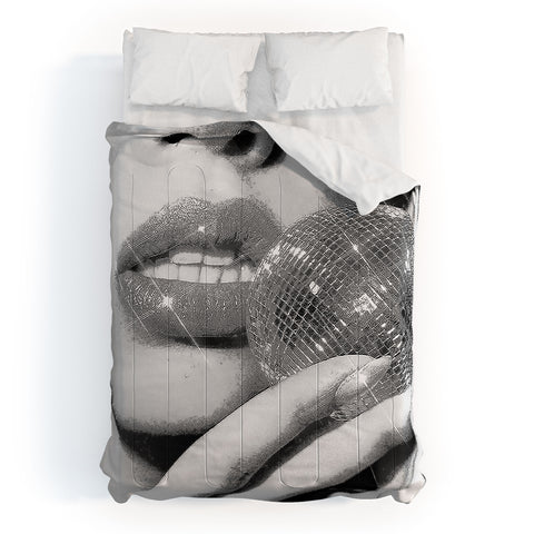 Dagmar Pels Disco Ball Spark Joy Female Comforter