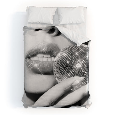 Dagmar Pels Disco Ball Spark Joy Female Duvet Cover