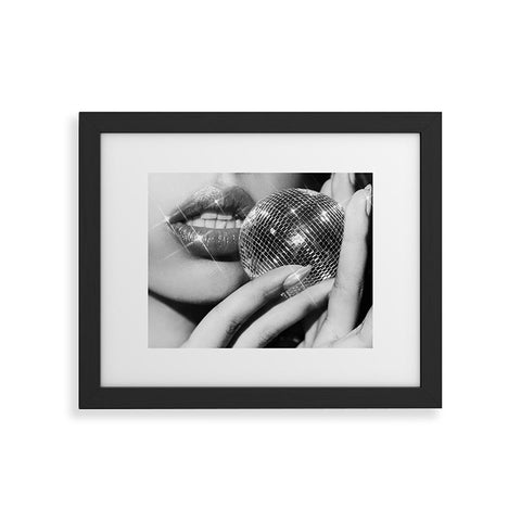 Dagmar Pels Disco Ball Spark Joy Female Framed Art Print