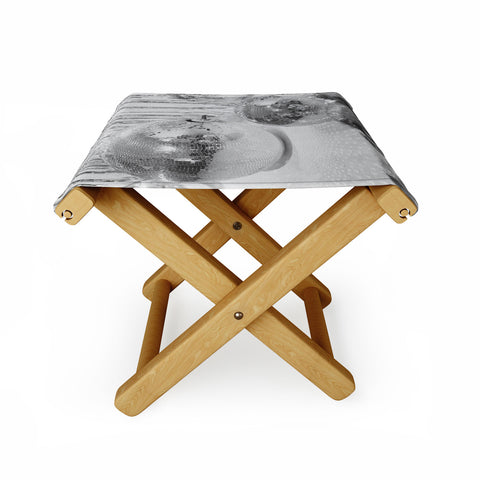 Dagmar Pels Disco Balls Glitter Party Folding Stool