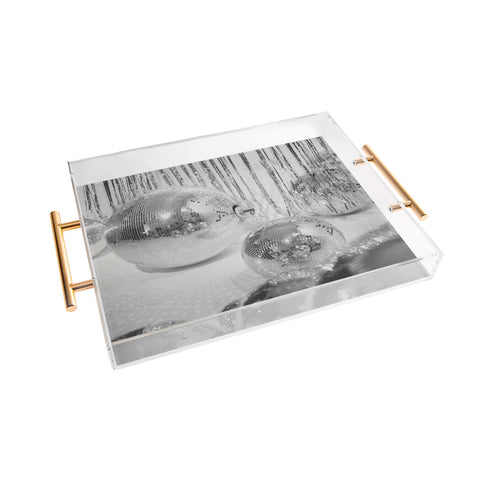 Dagmar Pels Disco Balls Glitter Party Acrylic Tray