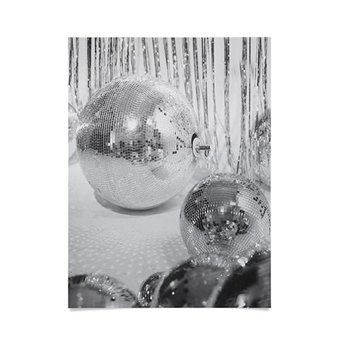 Dagmar Pels Disco Balls Glitter Party Poster
