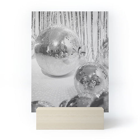 Dagmar Pels Disco Balls Glitter Party Mini Art Print