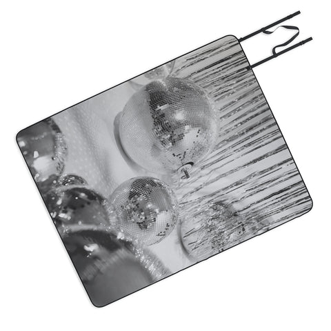 Dagmar Pels Disco Balls Glitter Party Picnic Blanket