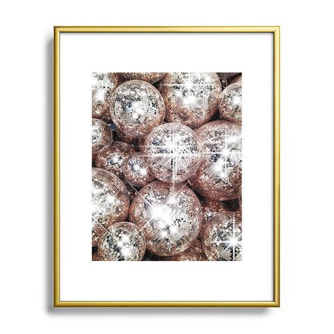 Dagmar Pels Disco Balls I Metal Framed Art Print