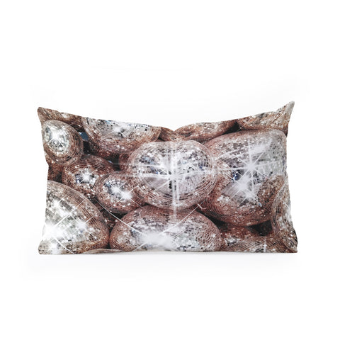 Dagmar Pels Disco Balls I Oblong Throw Pillow