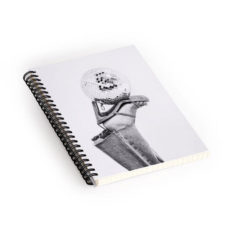 Dagmar Pels Disco Heels Trend BW Photo Spiral Notebook