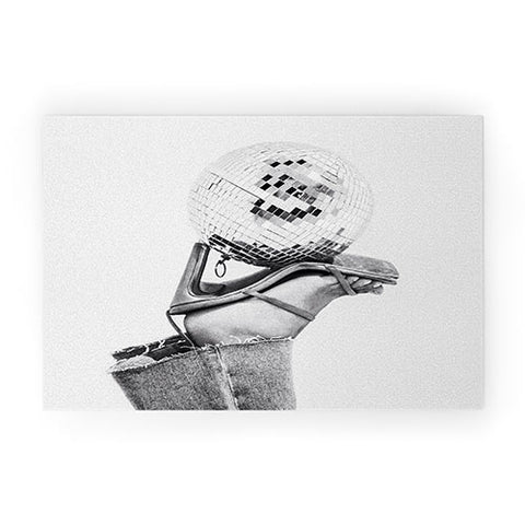 Dagmar Pels Disco Heels Trend BW Photo Welcome Mat