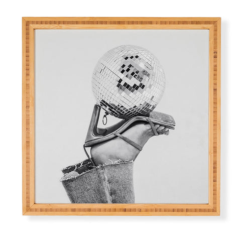 Dagmar Pels Disco Heels Trend BW Photo Framed Wall Art