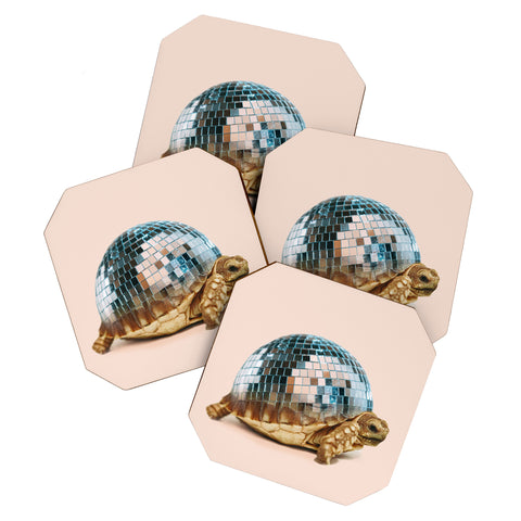 Dagmar Pels DISCO TURTLE Coaster Set