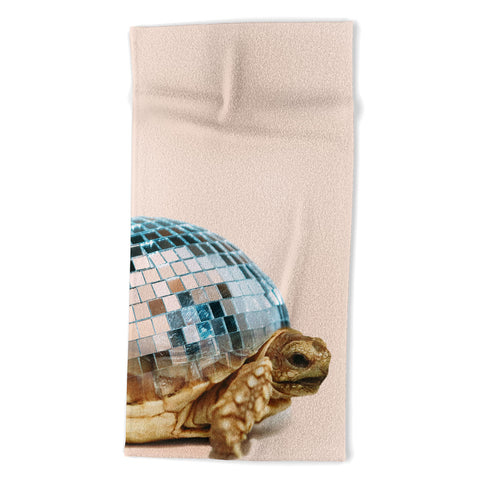 Dagmar Pels DISCO TURTLE Beach Towel