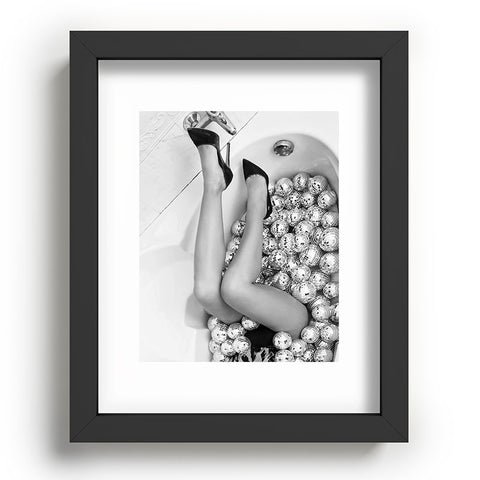 Dagmar Pels Female Legs with Heels in Bath Recessed Framing Rectangle