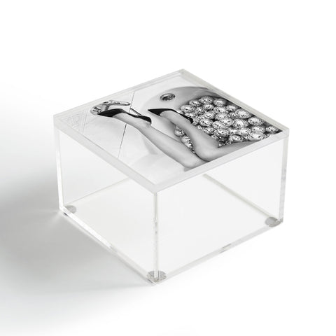 Dagmar Pels Female Legs with Heels in Bath Acrylic Box