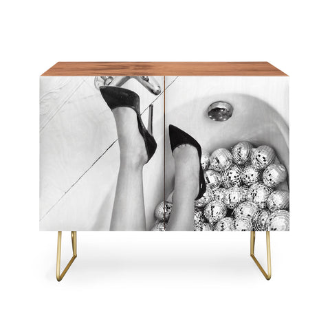 Dagmar Pels Female Legs with Heels in Bath Credenza