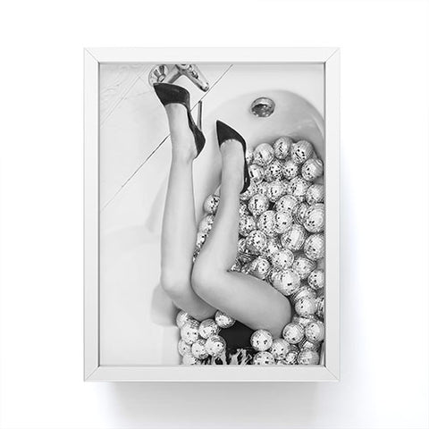 Dagmar Pels Female Legs with Heels in Bath Framed Mini Art Print