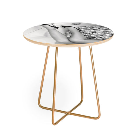 Dagmar Pels Female Legs with Heels in Bath Round Side Table