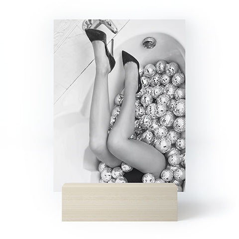 Dagmar Pels Female Legs with Heels in Bath Mini Art Print