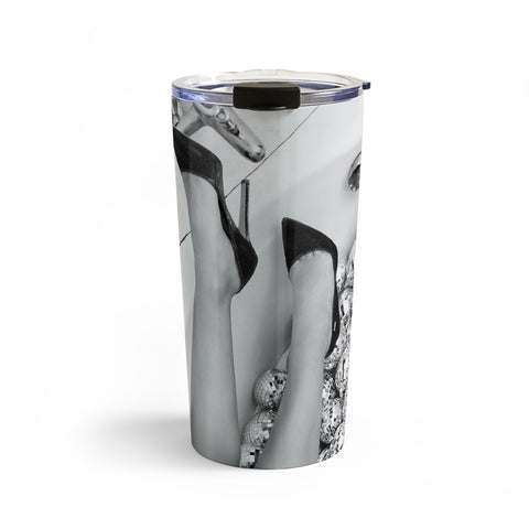 Dagmar Pels Female Legs with Heels in Bath Travel Mug