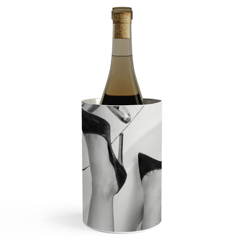 Dagmar Pels Female Legs with Heels in Bath Wine Chiller