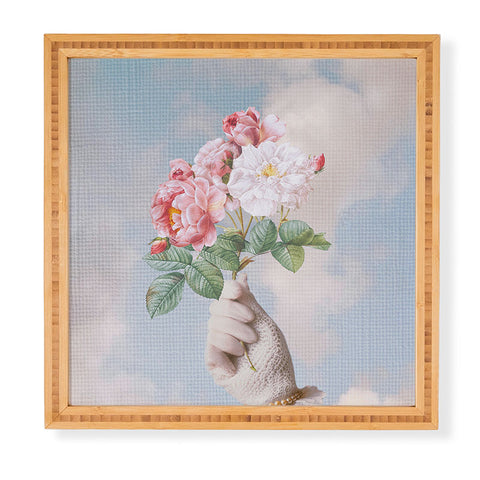 Dagmar Pels Floral Lady Framed Wall Art