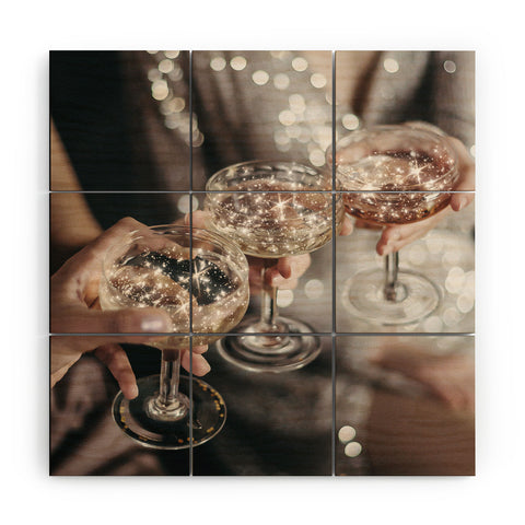 Dagmar Pels Glamour Party Wood Wall Mural