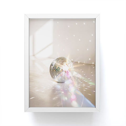 Dagmar Pels Glitz Glam Disco Ball Framed Mini Art Print